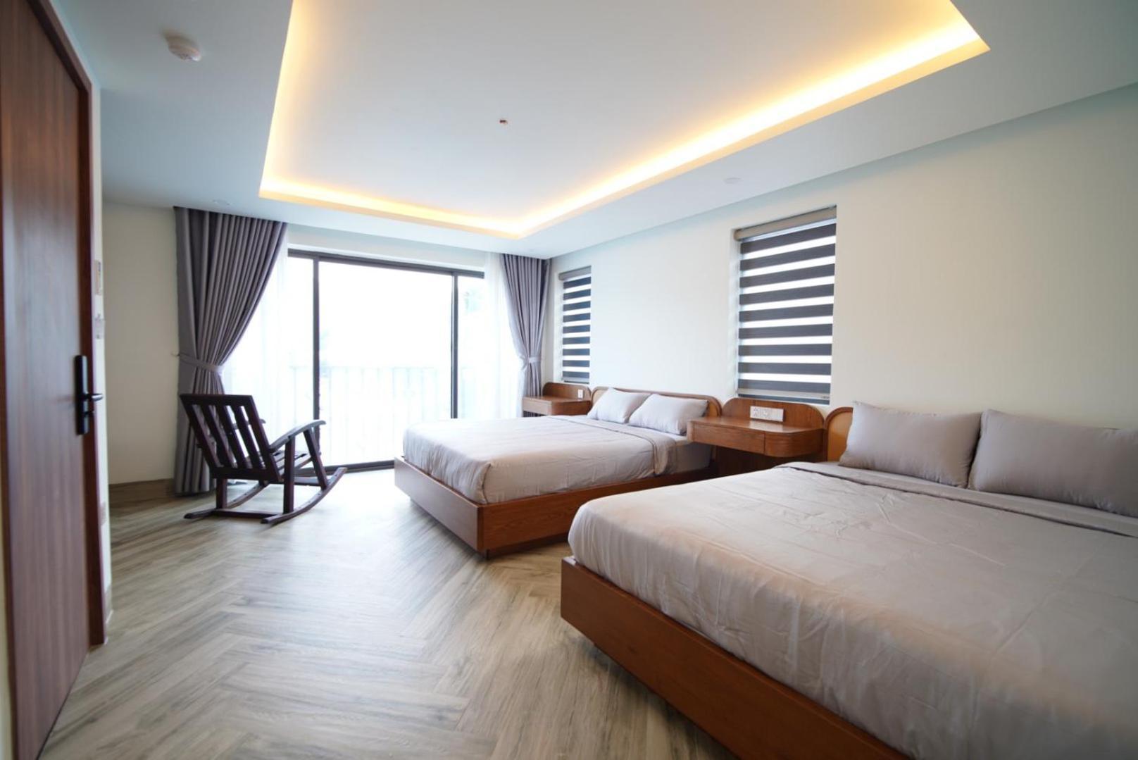 The Coral Homestay & Pub Tân Hiệ Esterno foto